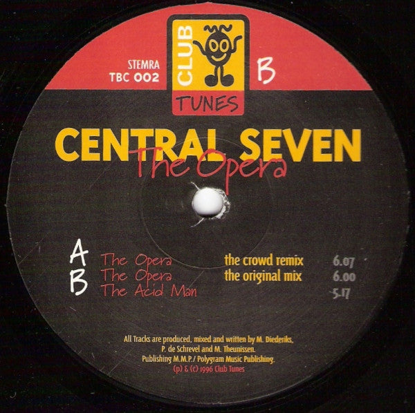 Central Seven – The Opera - Vinyl