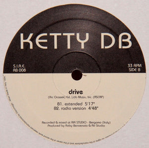 Ketty DB – Drive – Vinyl