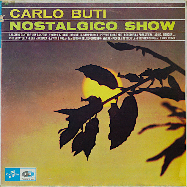 Carlo Buti – Nostalgico Show – Vinyl
