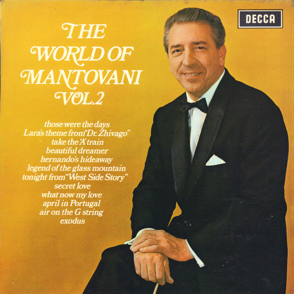 Mantovani And His Orchestra – The World Of Mantovani Vol. 2  – Vinyl