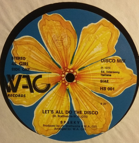 Sparky (19) – Let's All Do The Disco - Vinyl