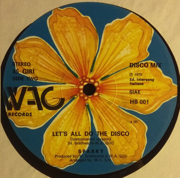 Sparky (19) – Let's All Do The Disco - Vinyl