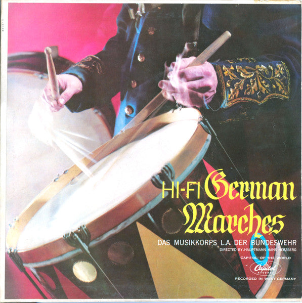 Das Musikkorps L.A. Der Bundeswehr* – HI-FI German Marches - Vinyl