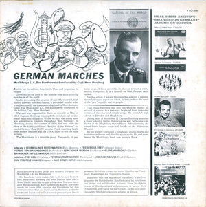 Das Musikkorps L.A. Der Bundeswehr* – HI-FI German Marches - Vinyl