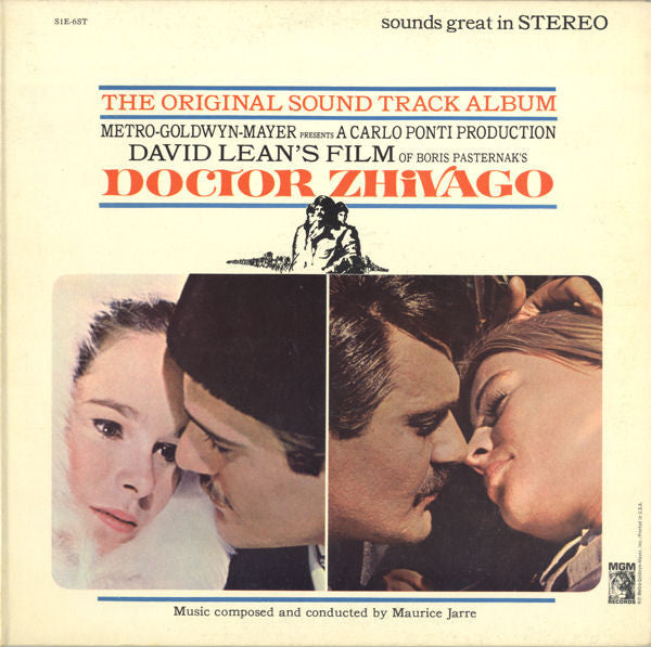 Maurice Jarre – Doctor Zhivago Original Soundtrack Album – Vinyl