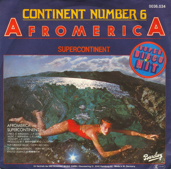 Continent Number 6 – Afromerica - Vinyl