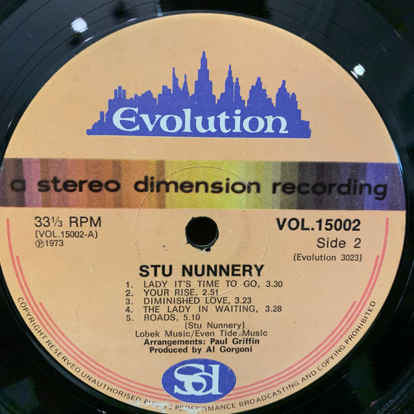 Stu Nunnery – Stu Nunnery – Vinyl