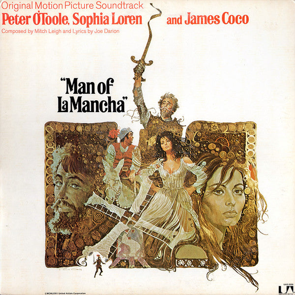 Mitch Leigh, Joe Darion / Peter O'Toole (2), Sophia Loren And James Coco – Man Of La Mancha (Original Motion Picture Soundtrack) - Vinyl