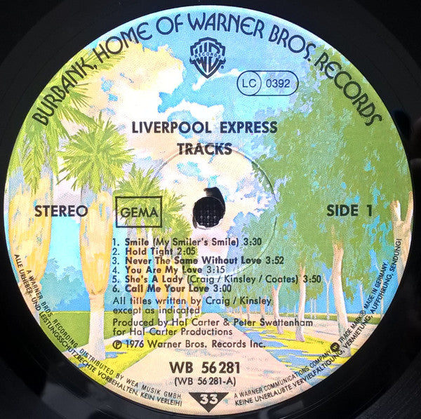 Liverpool Express – Tracks – Vinyl