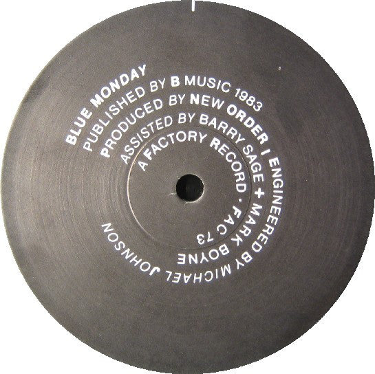 New Order – Blue Monday - Vinyl