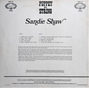 Sandie Shaw – Puppet On A String – Vinyl