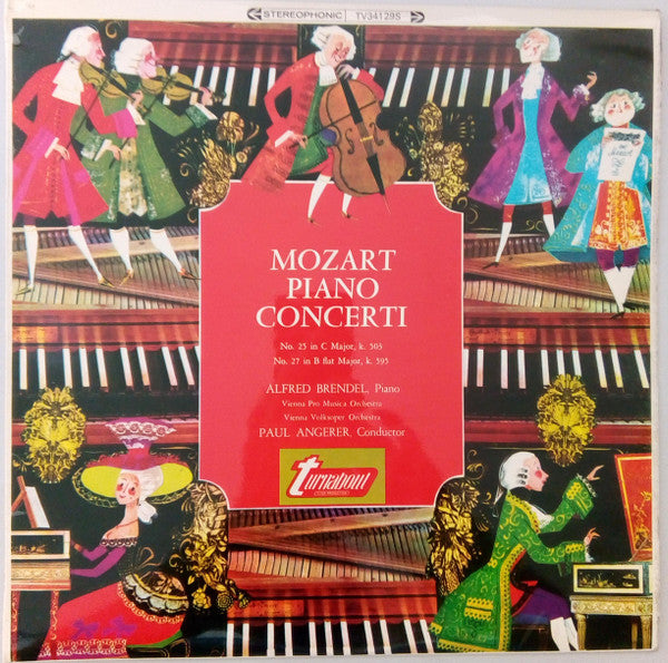 Mozart*, Alfred Brendel, Paul Angerer – Piano Concerti - Vinyl