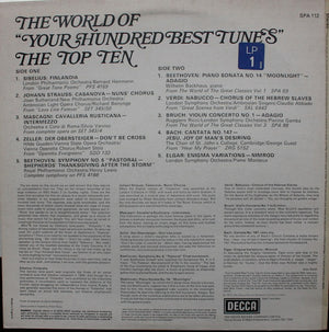 The World Of Your Hundred Best Tunes, The Top Ten - Vinyl