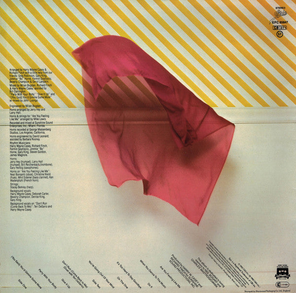 KC & The Sunshine Band – All In A Night's Work – Vinyl