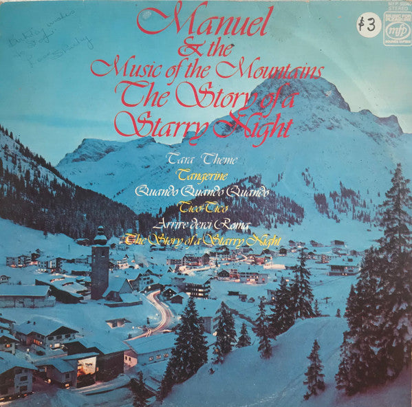 Manuel And His Music Of The Mountains – The Story Of A Starry Night - Vinyl