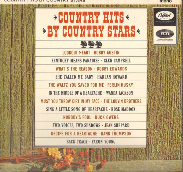 Country Hits By Country Stars – Vinyl