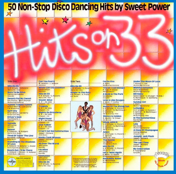 Sweet Power – Hits On 33 - 50 Non-Stop Disco Dancing Hits - Vinyl