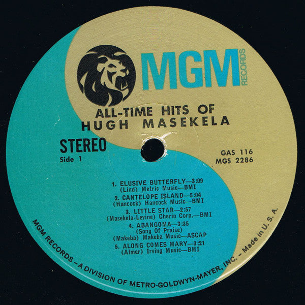 Hugh Masekela – All-Time Hits Of Hugh Masekela - Vinyl