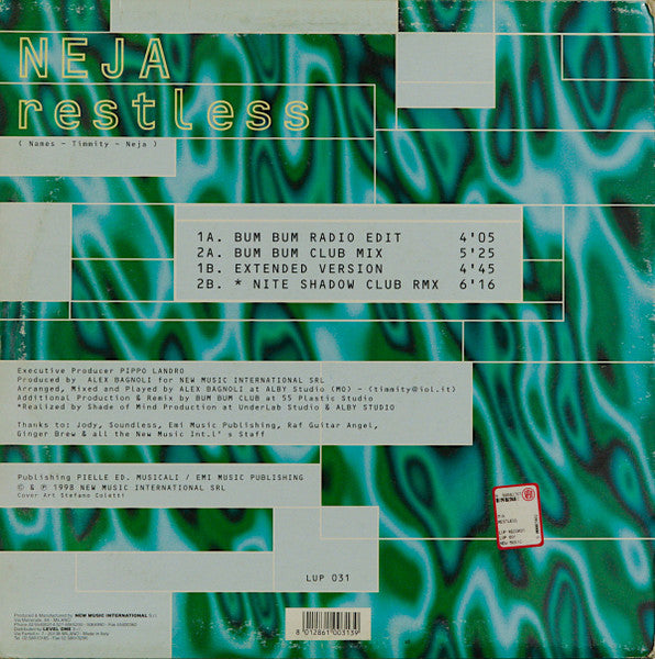 Neja – Restless - Vinyl