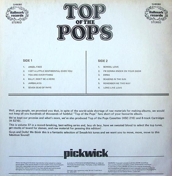 Top Of The Pops Vol. 37 - Vinyl