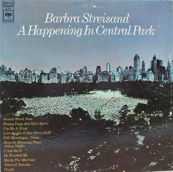 Barbra Streisand – A Happening In Central Park - Vinyl