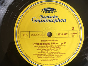 Robert Schumann - Wilhelm Kempff – Kreisleriana Op. 16 • Symphonische Etüden Op. 13 - Vinyl