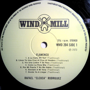 Flamenco - Rafael 'El Coca' Rodriguez - Vinyl
