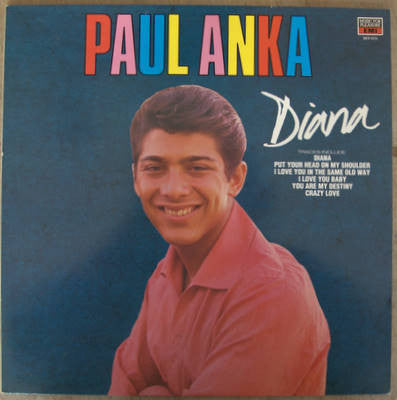 Paul Anka ‎– Diana  - Vinyl