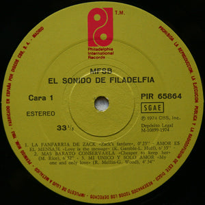 MFSB – El Sonido De Filadelfia - Vinyl