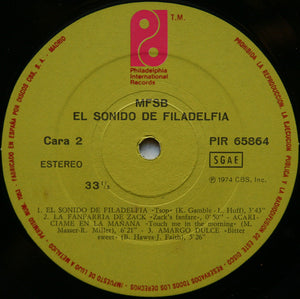 MFSB – El Sonido De Filadelfia - Vinyl