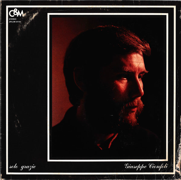 Giuseppe Cionfoli – Solo Grazie – Vinyl