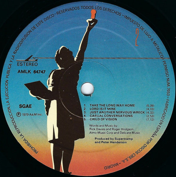 Supertramp – Breakfast In America - Vinyl