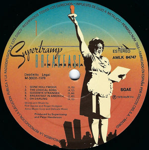 Supertramp – Breakfast In America - Vinyl