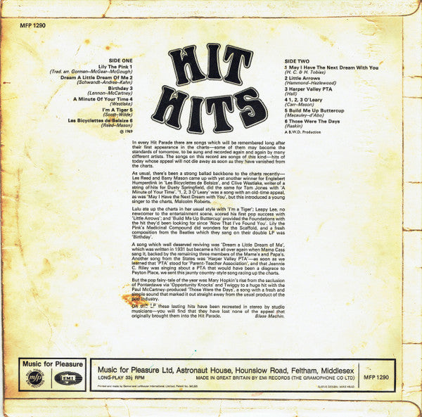 Hit Hits - Vinyl