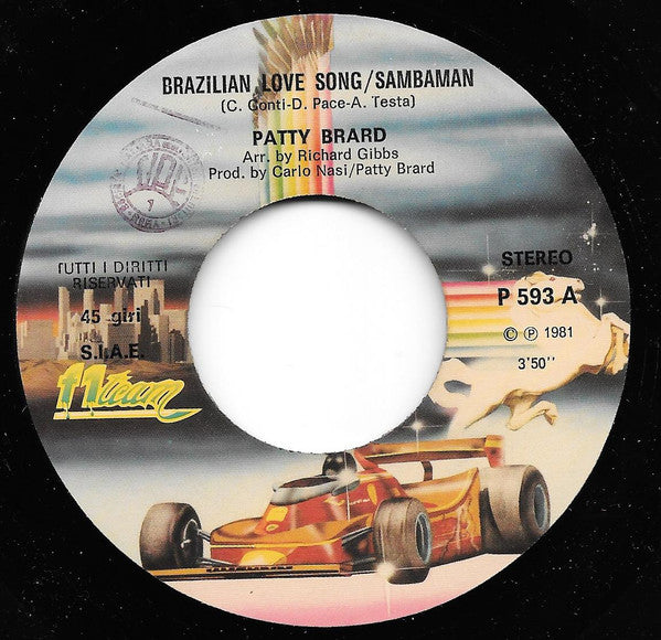 Patty Brard – Brazilian Love Song / Sambaman – Vinyl