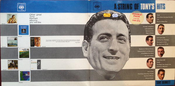Tony Bennett – A String Of Tony's Hits– Vinyl