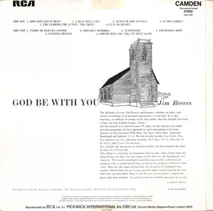 Jim Reeves – God Be With You - Vinyl