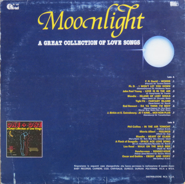 Moonlight A Great Collection Of Love Song - Vinyl