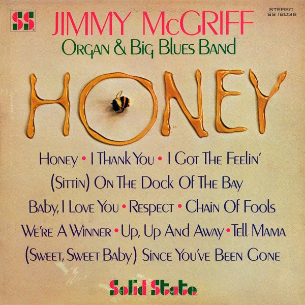 Jimmy McGriff Organ & Big Blues Band* – Honey - Vinyl