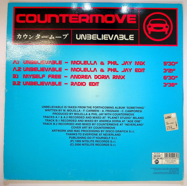 Countermove – Unbelievable - Vinyl