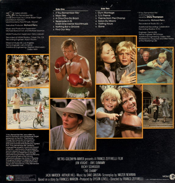 Dave Grusin – The Champ (Original Motion Picture Soundtrack) – Vinyl