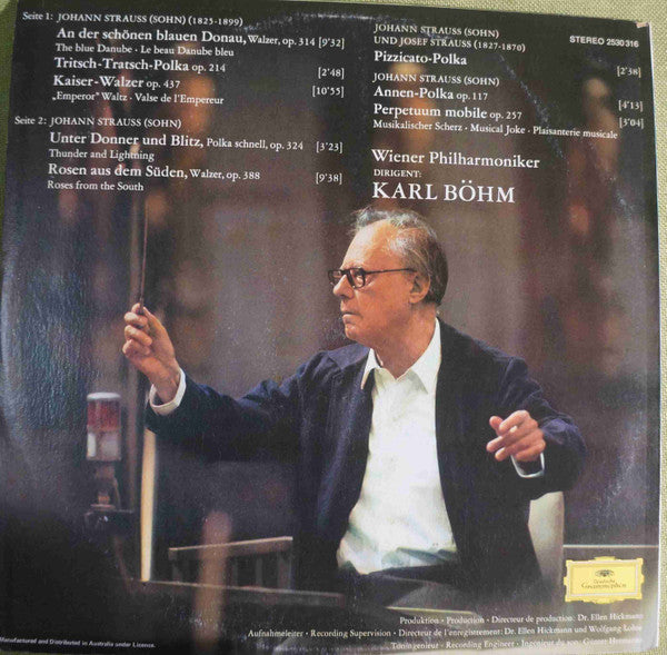 Johann Strauss* & Josef Strauss* – Emperor Waltz - Kaiserwalzer – Vinyl