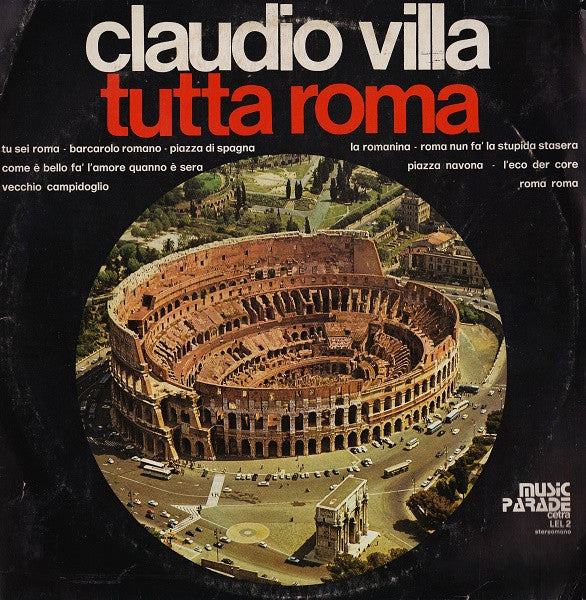 Claudio Villa – Tutta Roma - Vinyl