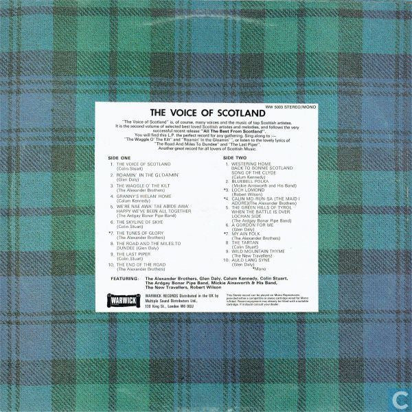 The Voice Of Scotland - Vinyl