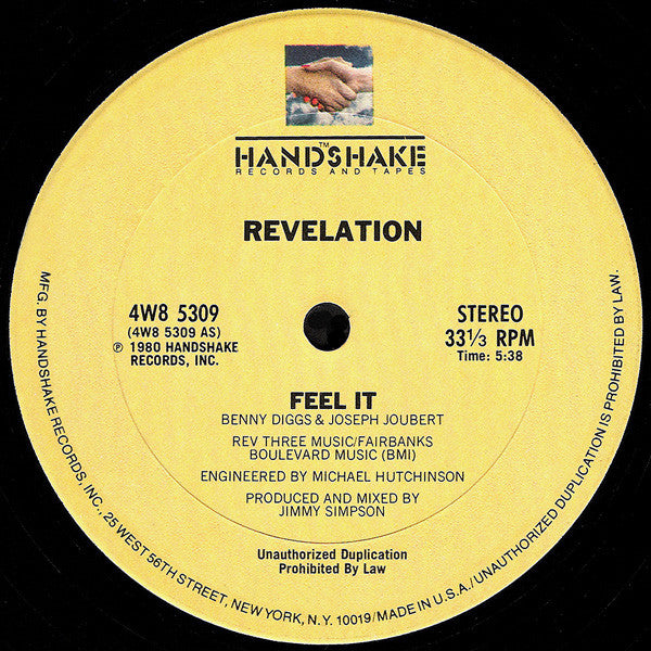 Revelation (2) – Feel It - Vinyl