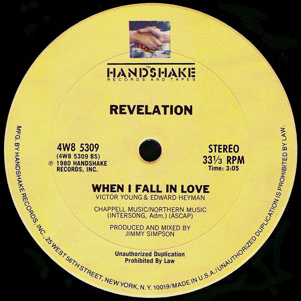 Revelation (2) – Feel It - Vinyl