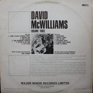 David McWilliams – David McWilliams Vol. 3  – Vinyl