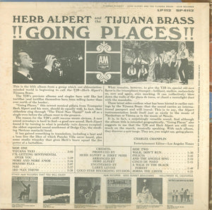 Herb Alpert And The Tijuana Brass* – !!Going Places!! – Vinyl