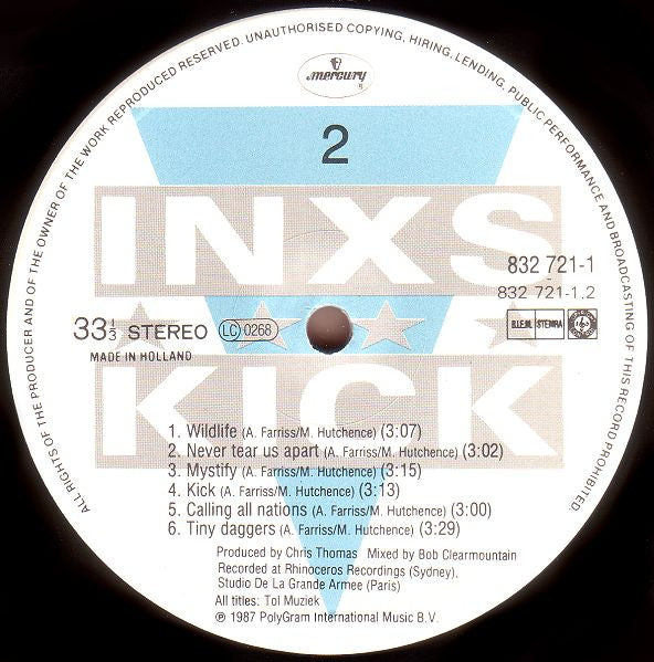 INXS – Kick - Vinyl