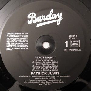 Patrick Juvet – Lady Night - Vinyl